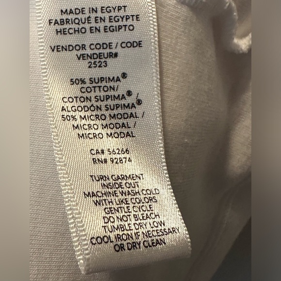 Seaside Style White Tank Size L - Picture 6 of 6